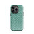 Snowflake Patter on Green Tough Case for iPhone®