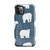 Polar Bears on Blue Tough Case for iPhone®