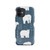 Polar Bears on Blue Tough Case for iPhone®