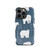 Polar Bears on Blue Tough Case for iPhone®