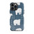 Polar Bears on Blue Tough Case for iPhone®