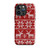 Nordic Deer Pattern on Red Tough Case for iPhone®
