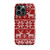 Nordic Deer Pattern on Red Tough Case for iPhone®