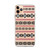 Black and Red Nordic Pattern iPhone Case for iPhone®