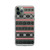 Black and Red Nordic Pattern iPhone Case for iPhone®