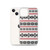 Black and Red Nordic Pattern iPhone Case for iPhone®