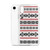 Black and Red Nordic Pattern iPhone Case for iPhone®