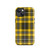 Black and Yellow Plaid Tough Case for iPhone®