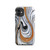 Grey and Black Swirl Design Tough Case for iPhone®