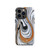 Grey and Black Swirl Design Tough Case for iPhone®