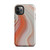 Orange Creamsicle Swirl Design Tough Case for iPhone®