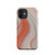 Orange Creamsicle Swirl Design Tough Case for iPhone®