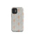 Grey and Orange Wheat Pattern Tough Case for iPhone®