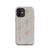 Grey and Orange Wheat Pattern Tough Case for iPhone®