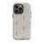 Grey and Orange Wheat Pattern Tough Case for iPhone®