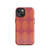 Orange and Red Leaf Pattern Tough Case for iPhone®