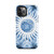 Blue Tie Dye Moon Tough Case for iPhone®