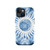 Blue Tie Dye Moon Tough Case for iPhone®