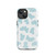 Baby Blue Cow Print Pattern Tough Case for iPhone®