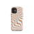 Retro Tan and White Tough Case for iPhone®