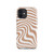 Retro Tan and White Tough Case for iPhone®