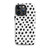 Black and White Polka Dot Tough Case for iPhone®