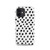 Black and White Polka Dot Tough Case for iPhone®