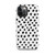 Black and White Polka Dot Tough Case for iPhone®