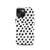 Black and White Polka Dot Tough Case for iPhone®