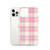 Pink Plaid Case for iPhone®