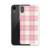 Pink Plaid Case for iPhone®