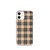 Tan and Black Clear Case for iPhone®