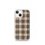 Tan and Black Clear Case for iPhone®