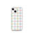 Pastel Colors Plaid Case for iPhone®