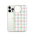 Pastel Colors Plaid Case for iPhone®