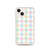 Pastel Colors Plaid Case for iPhone®