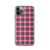 Hot Pink Plaid Case for iPhone®