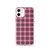 Hot Pink Plaid Case for iPhone®