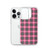 Hot Pink Plaid Case for iPhone®