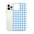 Baby Blue Plaid Case for iPhone®