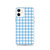 Baby Blue Plaid Case for iPhone®