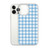 Baby Blue Plaid Case for iPhone®