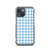 Baby Blue Plaid Case for iPhone®