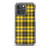 Gold and Black Plaid Case for iPhone®