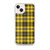 Gold and Black Plaid Case for iPhone®