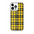 Gold and Black Plaid Case for iPhone®