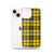 Gold and Black Plaid Case for iPhone®