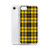 Gold and Black Plaid Case for iPhone®