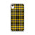 Gold and Black Plaid Case for iPhone®