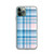 Baby Blue and Pink Plaid Case for iPhone®